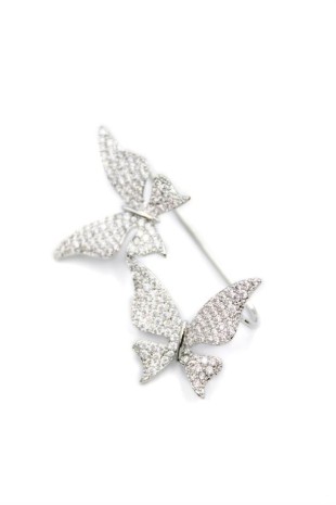 İkili Kelebek Kıkırdak Küpe - Gümüş İkili Kelebek Kıkırdak Küpe - Gümüş