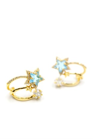 Çoklu Yıldız Küpe - Altın Çoklu Yıldız Küpe - Altın