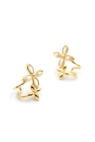 Çoklu Çiçek Küpe - Altın Çoklu Çiçek Küpe - Altın