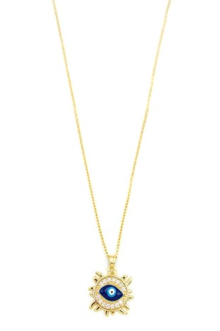 Güneş Kolye - Altın