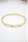 CRT Model Taşsız İnce  Bilezik - Altın