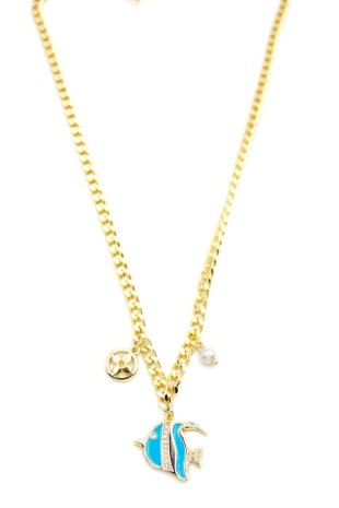 Balık Kolye - Altın