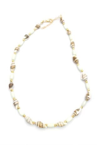 Deniz Kabuğu Kolye - Beyaz Deniz Kabuğu Kolye - Beyaz