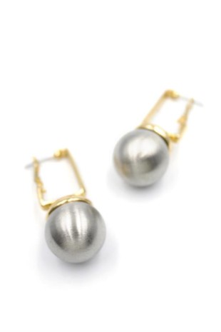 Top Küpe - Gümüş Top Küpe - Gümüş