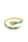 Zirkon Yılan Bilezik - Yeşil