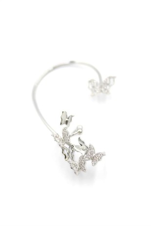 Kelebek Kıkırdak Küpe - Gümüş Kelebek Kıkırdak Küpe - Gümüş