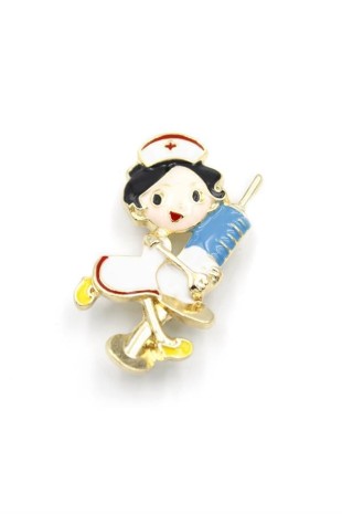 Hemşire Broş - Beyaz Hemşire Broş - Beyaz