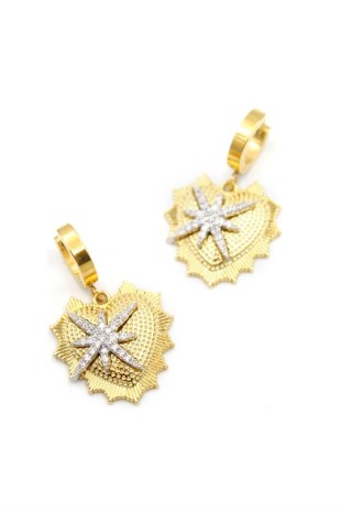 Kuzey Yıldızı Küpe - Altın Kuzey Yıldızı Küpe - Altın