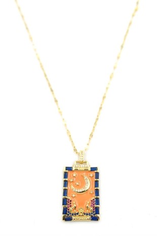 Ay Kolye - Altın Ay Kolye - Altın