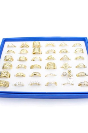 36'lı 14K Xuping Vip Yüzük - Altın 36'lı 14K Xuping Vip Yüzük - Altın