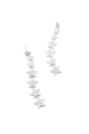 Yıldız Küpe - Gümüş Yıldız Küpe - Gümüş