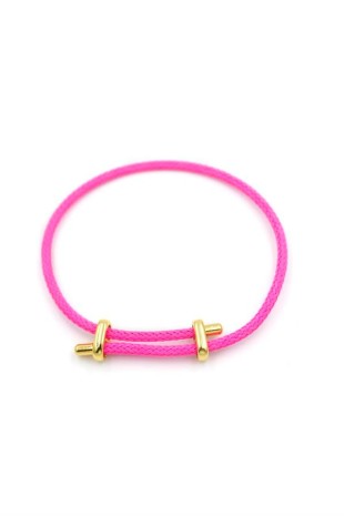 İp Bileklik - Fuşya