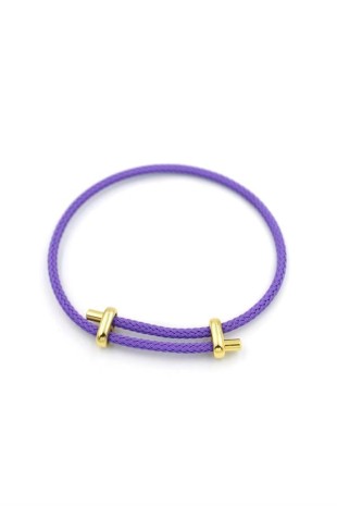 İp Bileklik - Mor