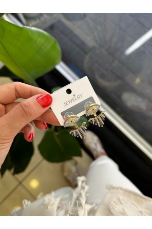 Göz Küpe - Altın Göz Küpe - Altın