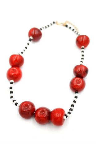 Kiraz Kolye - Kırmızı Kiraz Kolye - Kırmızı