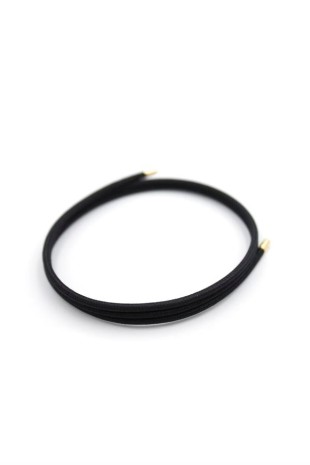 Mıknatıslı İp Bileklik - Siyah