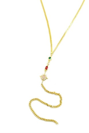 Kuzey Yıldız Y Kolye - Altın Kuzey Yıldız Y Kolye - Altın