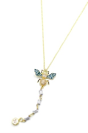 Arı Kolye - Altın Arı Kolye - Altın