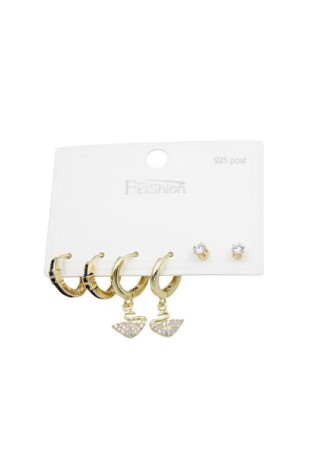 Çoklu Kuğu Küpe - Altın Çoklu Kuğu Küpe - Altın