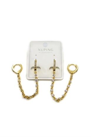 Zincir Küpe - Altın Zincir Küpe - Altın