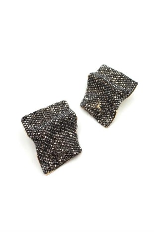 Taşlı Küpe - Antrasit Taşlı Küpe - Antrasit