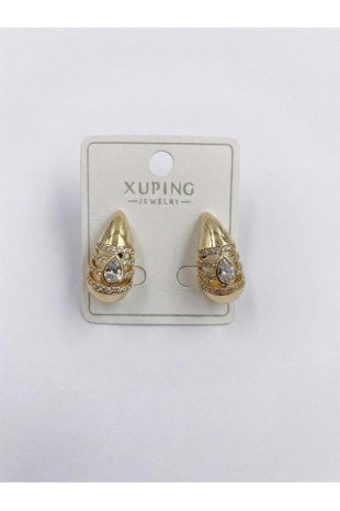 Damla Küpe - Altın Damla Küpe - Altın