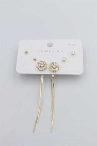 Çoklu Set Küpe - Altın Çoklu Set Küpe - Altın