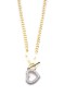 Kalp Zincir Kolye - Altın