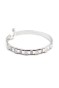 Zirkon Taşlı Bilezik - Gümüş Zirkon Taşlı Bilezik - Gümüş