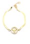 Taşlı Anka Kuşu Bileklik - Altın Taşlı Anka Kuşu Bileklik - Altın