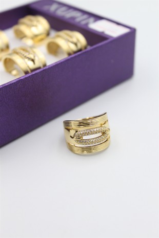 6'lı Kutu Xuping Yüzük - Altın 6'lı Kutu Xuping Yüzük - Altın