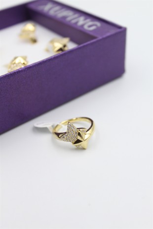 6'lı Kutu Xuping Yüzük - Altın 6'lı Kutu Xuping Yüzük - Altın