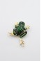 Kurbağa Broş - Yeşil