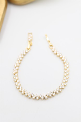 Taşlı Xuping Vip Bileklik - Altın Taşlı Xuping Vip Bileklik - Altın