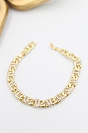 Taşlı Xuping Bileklik - Altın Taşlı Xuping Bileklik - Altın