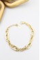Zincir Xuping Bileklik - Altın