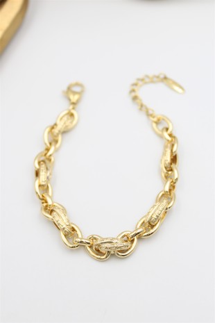 Zincir Xuping Bileklik - Altın Zincir Xuping Bileklik - Altın