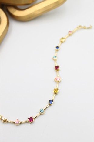 Taşlı Xuping Bileklik - Altın Taşlı Xuping Bileklik - Altın