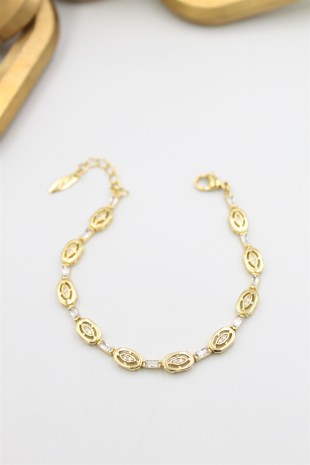 Taşlı Xuping Bileklik - Altın Taşlı Xuping Bileklik - Altın