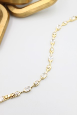 Taşlı Xuping Bileklik - Altın Taşlı Xuping Bileklik - Altın