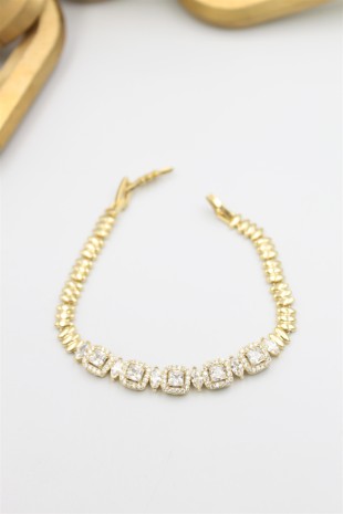 Taşlı Xuping Bileklik - Altın Taşlı Xuping Bileklik - Altın