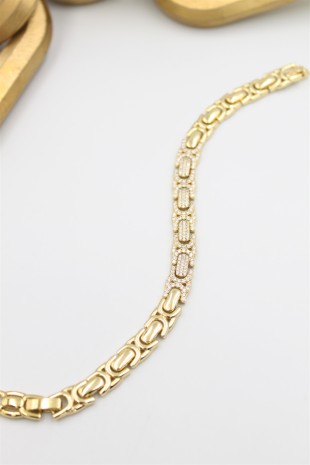 Taşlı Xuping Bileklik - Altın Taşlı Xuping Bileklik - Altın