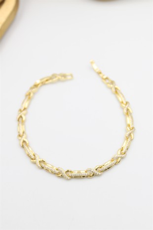 Taşlı Xuping Bileklik - Altın Taşlı Xuping Bileklik - Altın