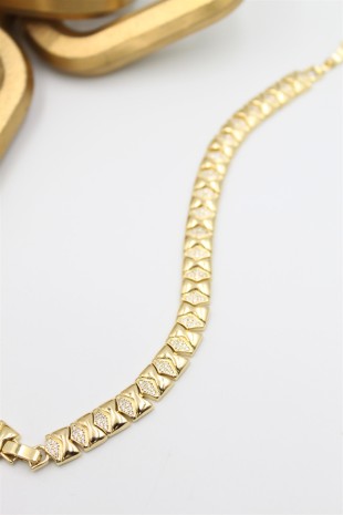 Taşlı Xuping Bileklik - Altın Taşlı Xuping Bileklik - Altın