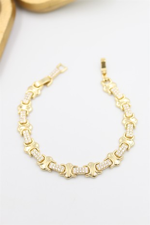 Taşlı Xuping Bileklik - Altın Taşlı Xuping Bileklik - Altın