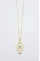 Damla Taşlı Kolye - Altın