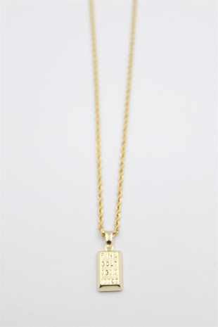 Külçe Altın Kolye - Altın