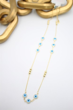 Xuping Nazar Kolye - 50 cm - Altın