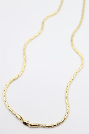 Vip Zincir Kolye - 60 cm - Altın