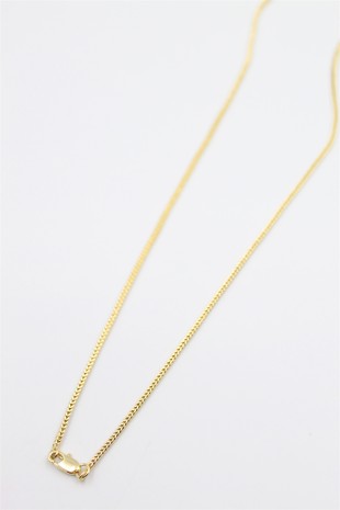 Vip Zincir Kolye - 60 cm - Altın